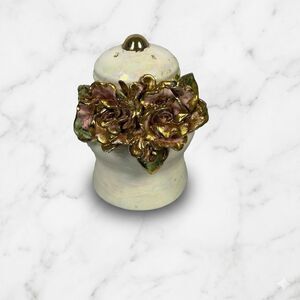 Vintage Capodimonte Salt OR Pepper Shaker Unbranded Replacement Iridescent